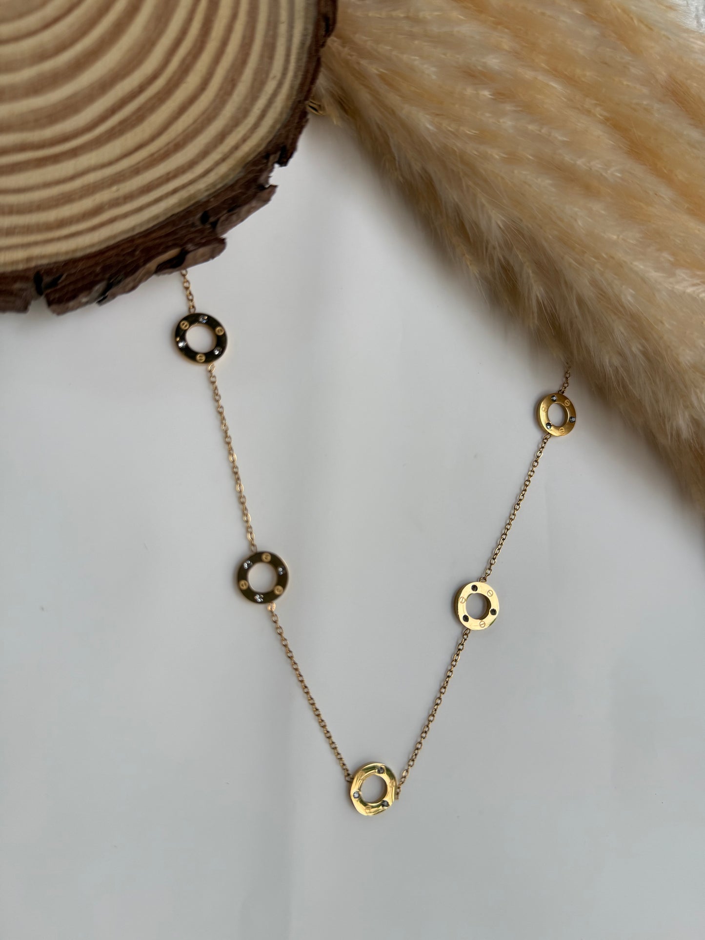 Round necklace chain