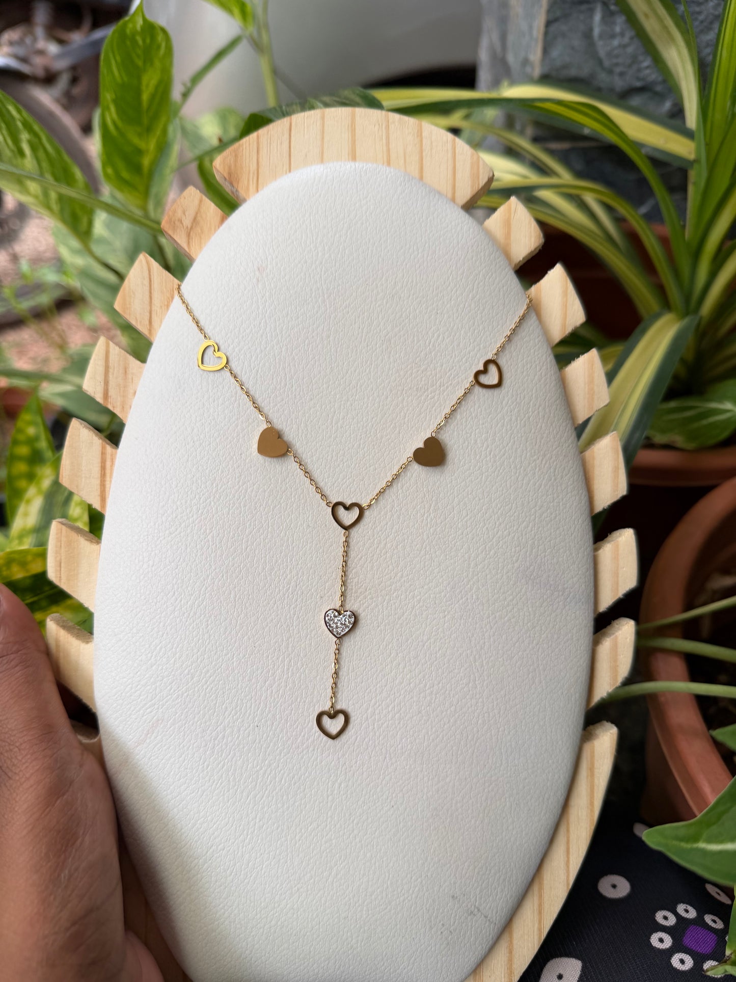 Heart hanging chain