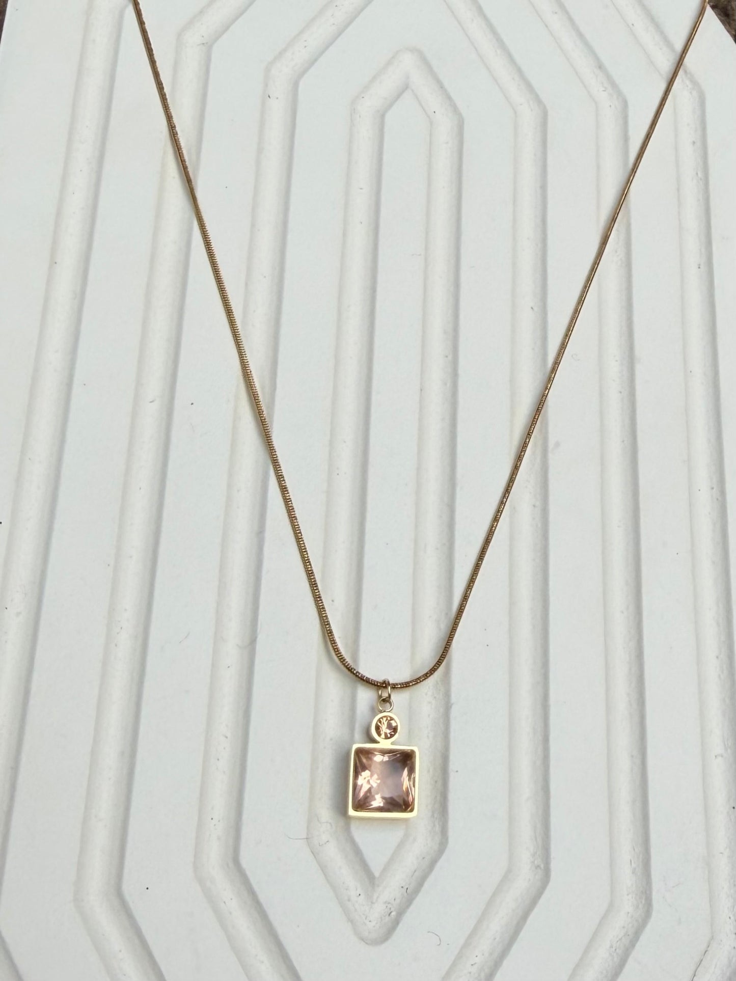 Stone pendant