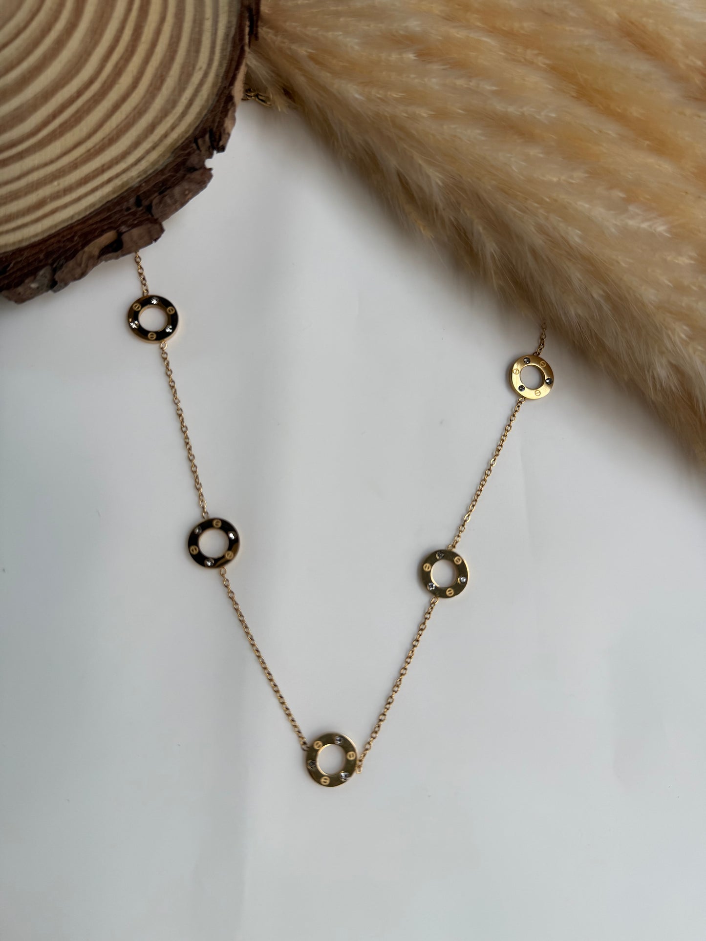 Round necklace chain