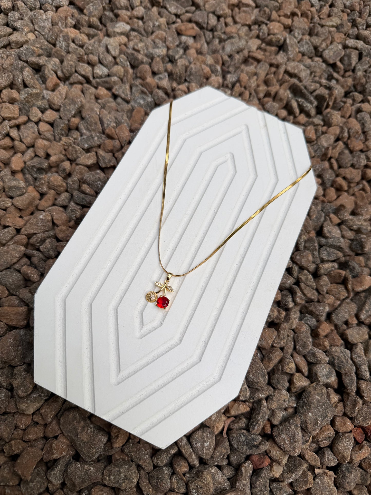 Snake chain with cute pendant