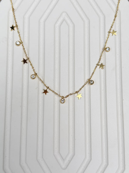 Star charm necklace