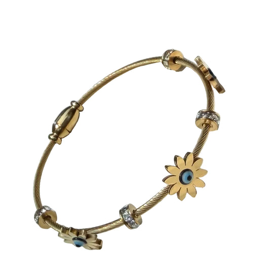 Evil eye bangle