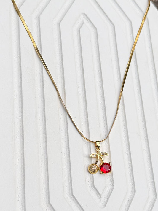 Snake chain with cute pendant