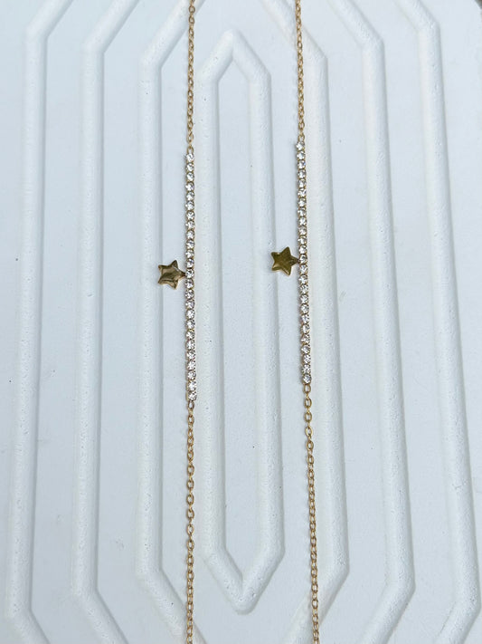 Simple Star tennis ankles