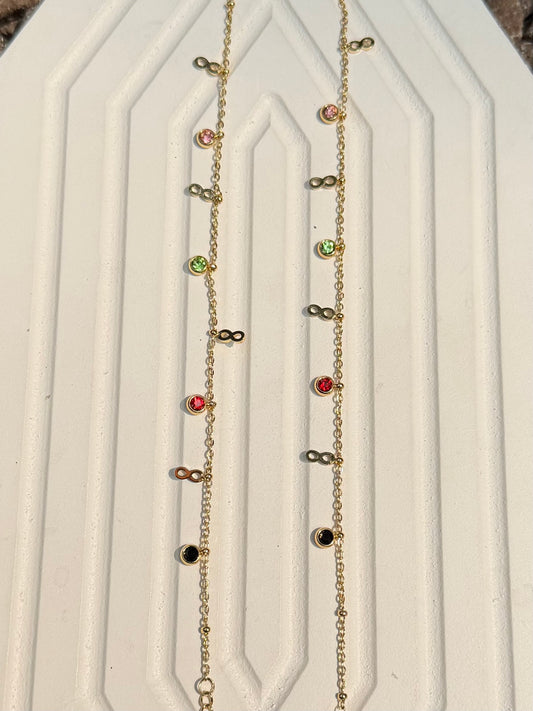 Multi charm bracelet