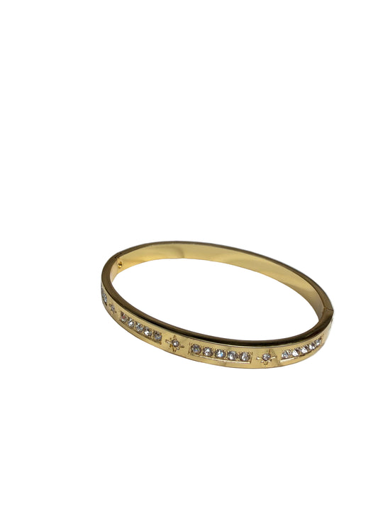 Simple stone bangle