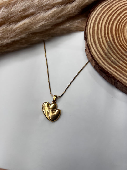Double love pendant