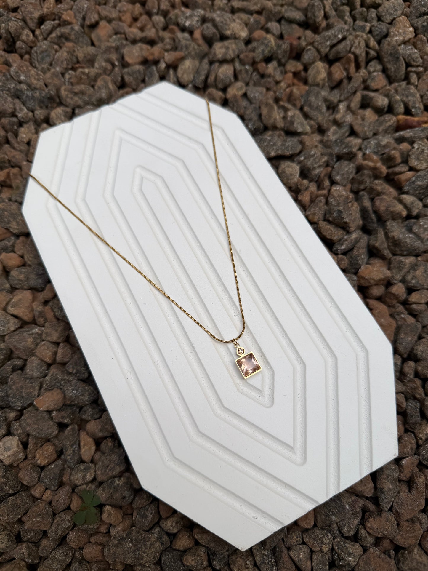 Stone pendant