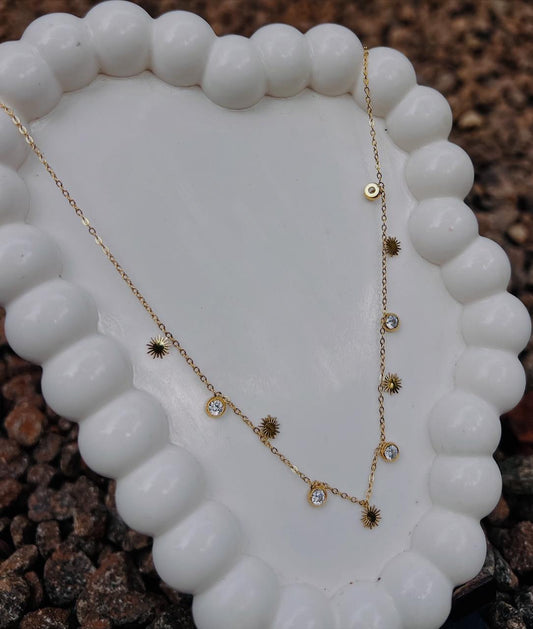 Charm hanging necklace